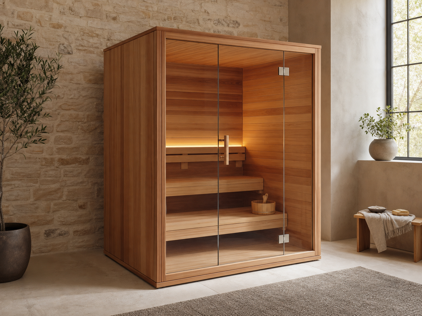 Warm Within indoor sauna product detail